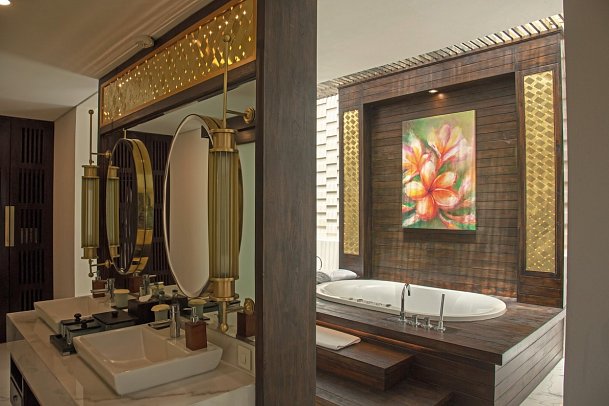 The Samaya Ubud Bali - Beispiel Bad 2 Bedroom Family Villa (Zimmercodierung VIR)