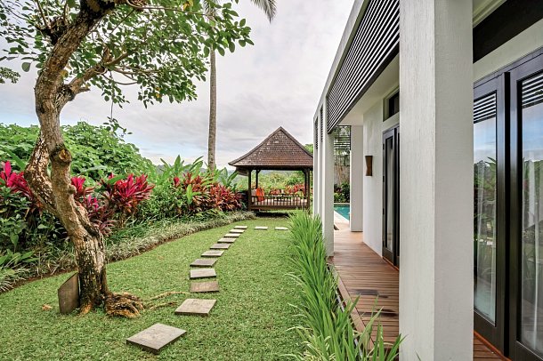 The Samaya Ubud Bali - Beispiel Aussenbereich Hill View Villa (Zimmercodierung VB2)