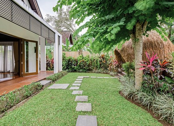The Samaya Ubud Bali - Beispiel Aussenbereich Ayung Villa (Zimmercodierung VB3)