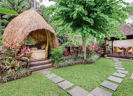 The Samaya Ubud Bali - Beispiel Aussenbereich Ayung Villa (Zimmercodierung VB3)