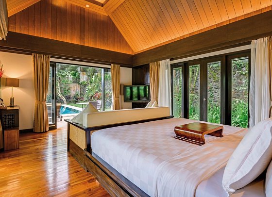 The Samaya Ubud Bali - Wohnbeispiel Hill View Villa (Zimmercodierung VB2)