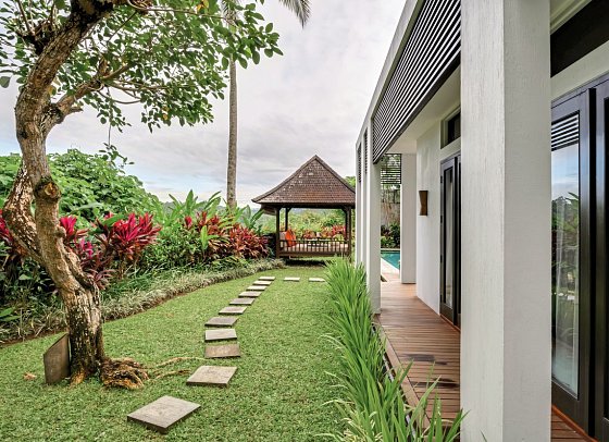 The Samaya Ubud Bali - Beispiel Aussenbereich Hill View Villa (Zimmercodierung VB2)