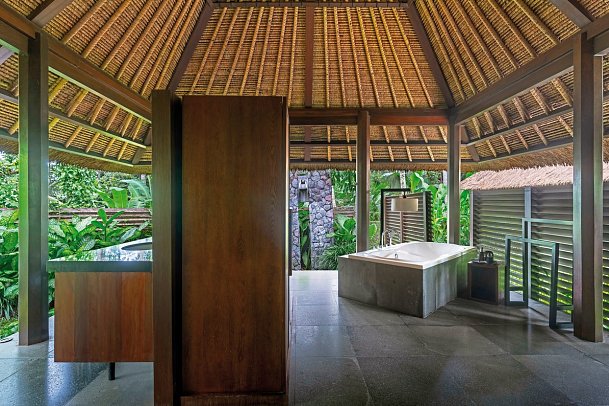 Kayumanis Ubud Private Villas & Spa - Badbeispiel 1 Bedroom Deluxe Pool Villa (Zimmercodierung VD5)