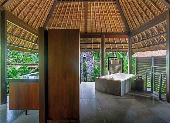 Kayumanis Ubud Private Villas & Spa - Badbeispiel 1 Bedroom Deluxe Pool Villa (Zimmercodierung VD5)