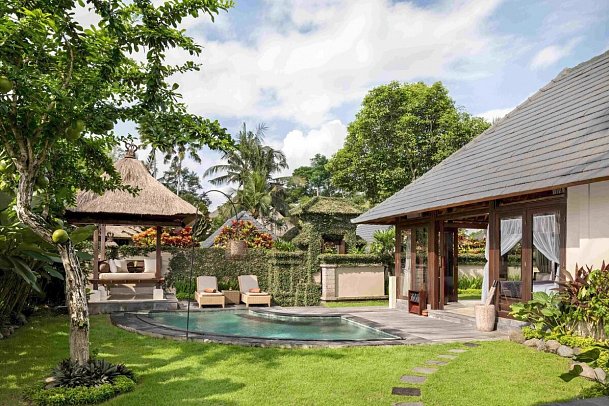 The Ubud Village Resort & Spa - Wohnbeispiel Rice Field Pool Villa (Zimmercodierung VX5)