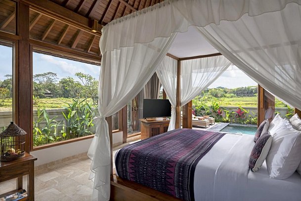 The Ubud Village Resort & Spa - Wohnbeispiel The Village Suite Pool Villa (Zimmercodierungen WB1 & V1R)