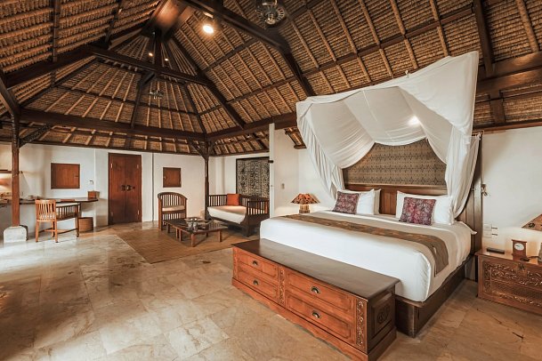 Jimbaran Puri, A Belmond Hotel, Bali - Wohnbeispiel Garden View Cottage Suite (Zimmercodierung WBG)