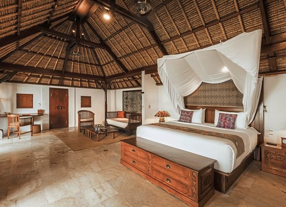 Jimbaran Puri, A Belmond Hotel, Bali - Wohnbeispiel Garden View Cottage Suite (Zimmercodierung WBG)