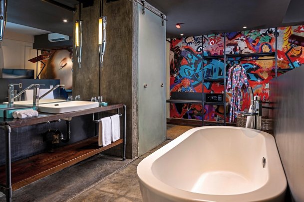 Viva Dash Hotel Seminyak - Badbeispiel Dash Deluxe (Zimmercodierung UD1)