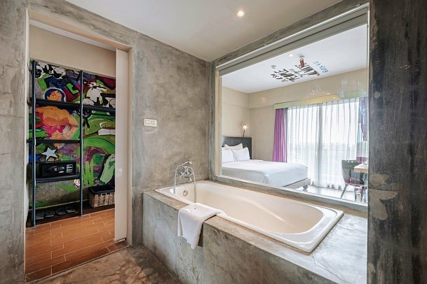 Viva Dash Hotel Seminyak - Beispiel Bad Dash Two Bedroom (Zimmercodierung UG1)