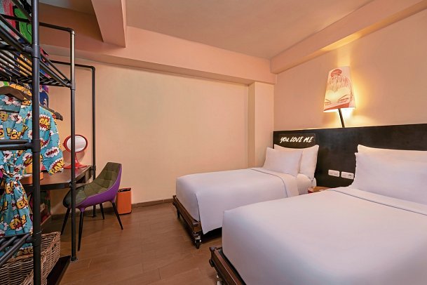 Viva Dash Hotel Seminyak - Wohnbeispiel Dash Two Bedroom (Zimmercodierung UG1)