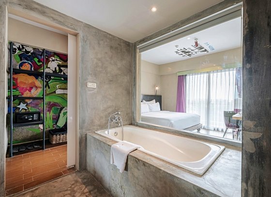 Viva Dash Hotel Seminyak - Beispiel Bad Dash Two Bedroom (Zimmercodierung UG1)