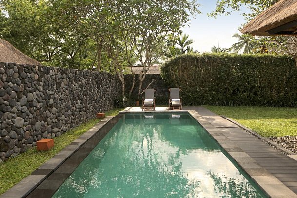 Alila Ubud - Beispiel Außenbereich Pool Villa (Zimmercodierung VBR)