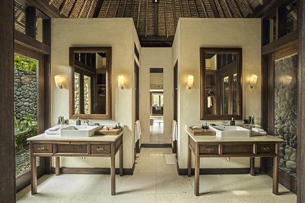 Alila Ubud - Beispiel Bad Pool Villa (Zimmercodierung VBR)