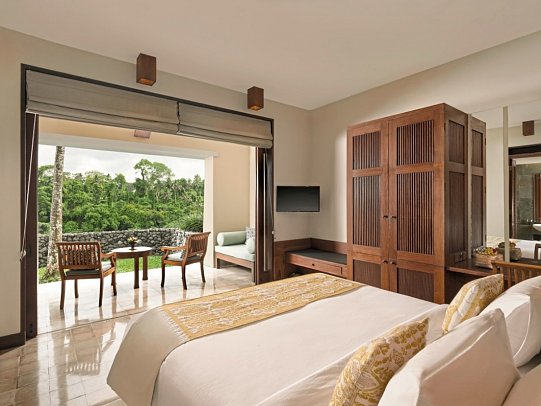 Alila Ubud - Wohnbeispiel Deluxe (Zimmercodierung UD1)
