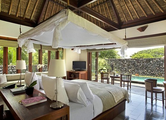 Alila Ubud - Wohnbeispiel Pool Villa (Zimmercodierung VBR)