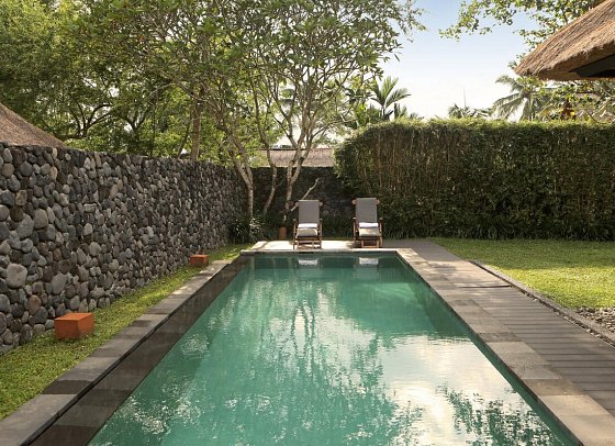 Alila Ubud - Beispiel Außenbereich Pool Villa (Zimmercodierung VBR)