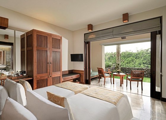 Alila Ubud - Wohnbeispiel Deluxe (Zimmercodierung UD1)