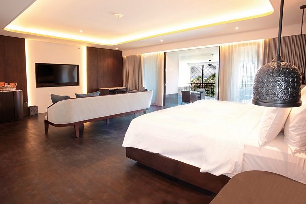 Intercontinental Bali Sanur Resort - Wohnbeispiel One Bedroom Suite Garden View (Zimmercodierung WBG)