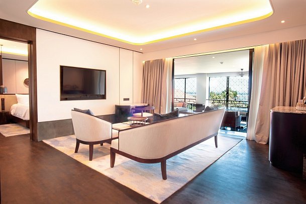 Intercontinental Bali Sanur Resort - Wohnbeispiel Spa Suite Garden View (Zimmercodierung W1G)