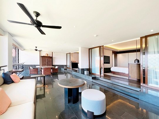 Intercontinental Bali Sanur Resort - Wohnbeispiel Spa Suite Garden View (Zimmercodierung W1G)