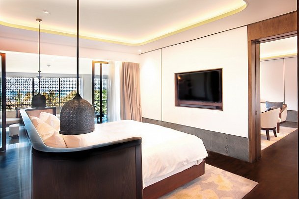 Intercontinental Bali Sanur Resort - Wohnbeispiel Spa Suite Garden View (Zimmercodierung W1G)