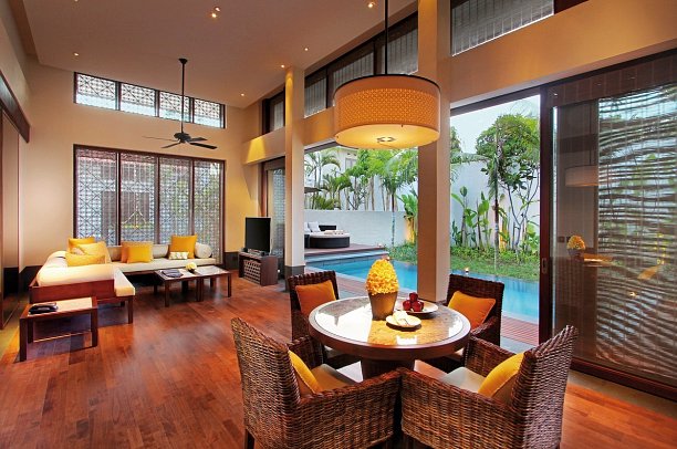 Intercontinental Bali Sanur Resort - Wohnbeispiel Two Bedroom Pool Villa Garden View (Zimmercodierung VI5)