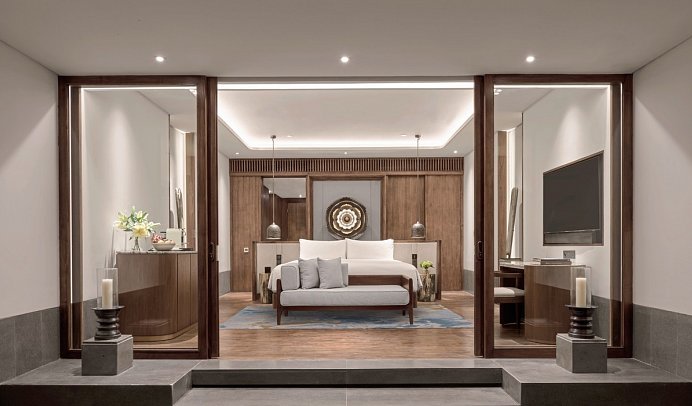 Intercontinental Bali Sanur Resort - Wohnbeispiel Junior Suite Garden View (Zimmercodierungen JBG & JBM)