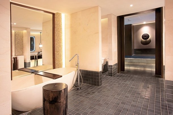 Intercontinental Bali Sanur Resort - Wohnbeispiel One Bedroom Suite Garden View (Zimmercodierung WBG)