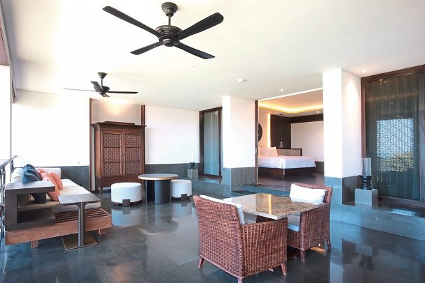 Intercontinental Bali Sanur Resort - Wohnbeispiel One Bedroom Suite Garden View (Zimmercodierung WBG)