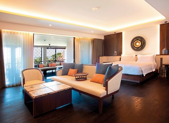 Intercontinental Bali Sanur Resort - Wohnbeispiel One Bedroom Suite Garden View (Zimmercodierung WBG)