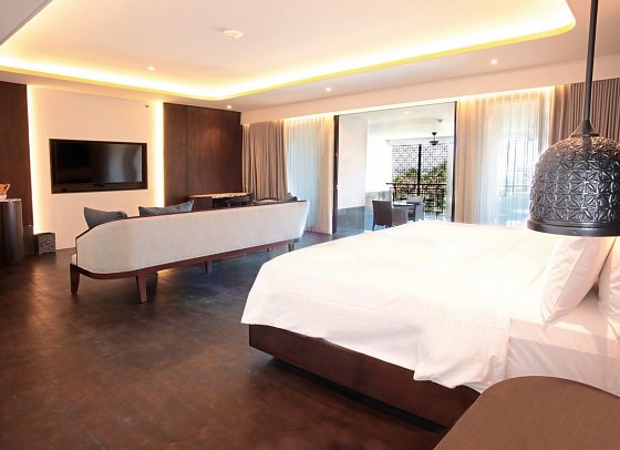 Intercontinental Bali Sanur Resort - Wohnbeispiel One Bedroom Suite Garden View (Zimmercodierung WBG)
