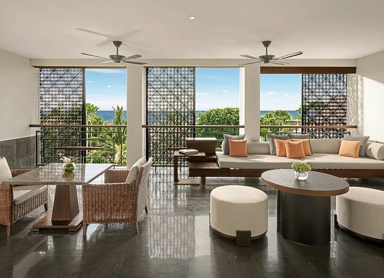 Intercontinental Bali Sanur Resort - Wohnbeispiel One Bedroom Suite Ocean View (Zimmercodierung WBM)