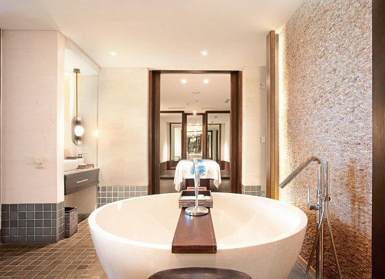 Intercontinental Bali Sanur Resort - Wohnbeispiel Spa Suite Garden View (Zimmercodierung W1G)