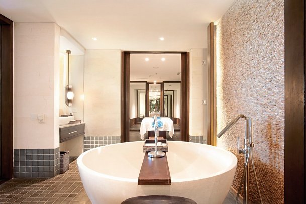 Intercontinental Bali Sanur Resort - Wohnbeispiel Spa Suite Garden View (Zimmercodierung W1G)