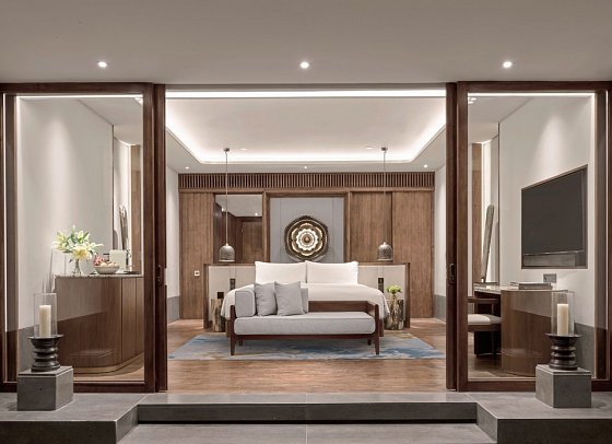 Intercontinental Bali Sanur Resort - Wohnbeispiel Junior Suite Garden View (Zimmercodierungen JBG & JBM)