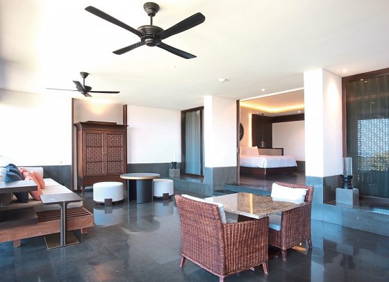 Intercontinental Bali Sanur Resort - Wohnbeispiel One Bedroom Suite Garden View (Zimmercodierung WBG)