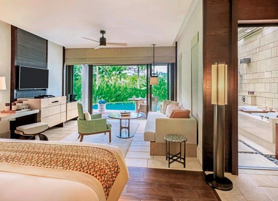 The Ritz-Carlton, Bali - Pavilion Villa Balcony with Pool Access
