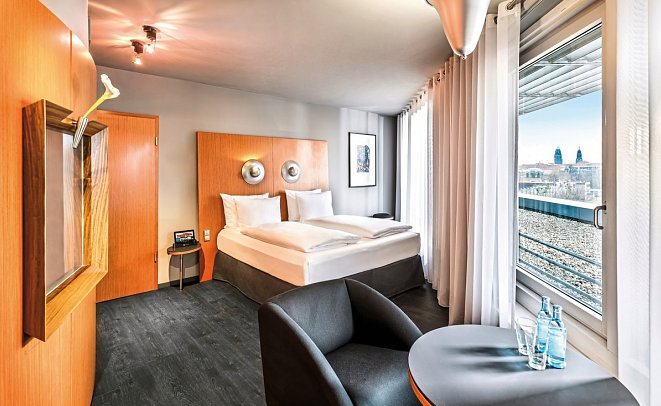 Penck Hotel Dresden - Wohnbeispiel Doppelzimmer Classic (Zimmercodierung DB1)