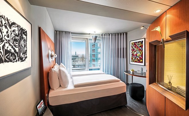 Penck Hotel Dresden - Wohnbeispiel Doppelzimmer Classic (Zimmercodierung DB1)
