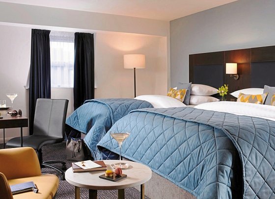 Temple Bar Hotel - Wohnbeispiel Doppelzimmer Deluxe (Zimmercodierung DD1)