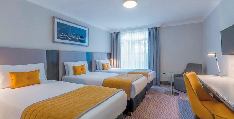 Maldron Hotel Parnell Square - Wohnbeispiel Dreibettzimmer (Zimmercodierung TB1)