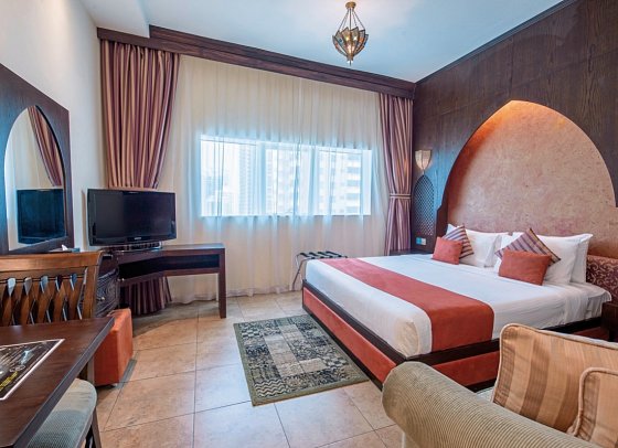 First Central Hotel Suites - Wohnbeispiel Classic Studio (Zimmercodierung SB1)