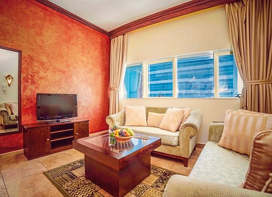 First Central Hotel Suites - Wohnbeispiel Classic One Bedroom Suite (Zimmercodierung WB1)
