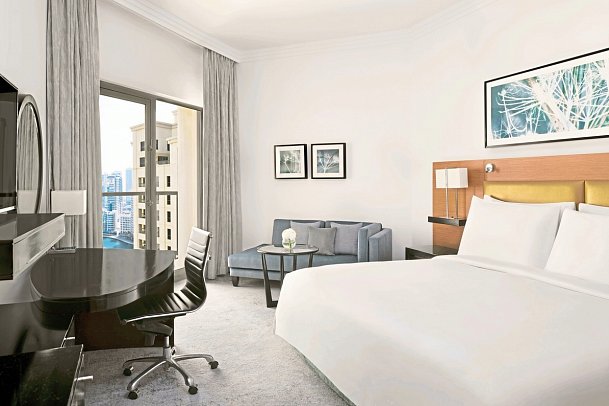 Mövenpick Hotel Jumeirah Beach - Wohnbeispiel Superior Room with Balcony