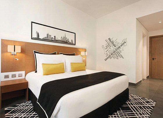 Tryp By Wyndham Dubai - Wohnbeispiel Tryp Room (Zimmercodierung DB1)