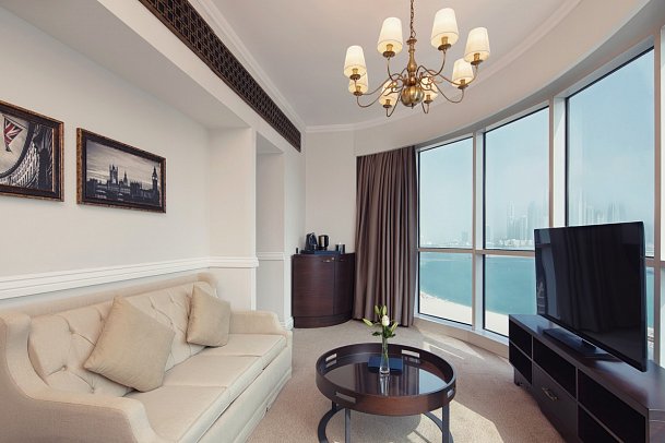 DUKES The Palm Dubai Hotel - Wohnbeispiel Deluxe Suite (Zimmercodierung WD1)