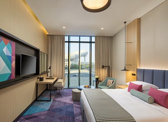 Millennium Al Barsha - Wohnbeispiel Deluxe Room (Zimmercodierung UD1)