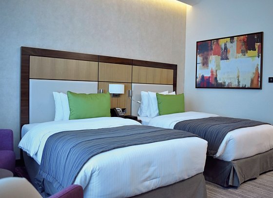 Golden Tulip Media Hotel - Wohnbeispiel Deluxe Room Twin Beds (Zimmercodierung DB2)