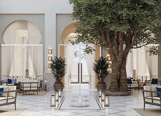 Park Hyatt Dubai - Modellbild Courtyard